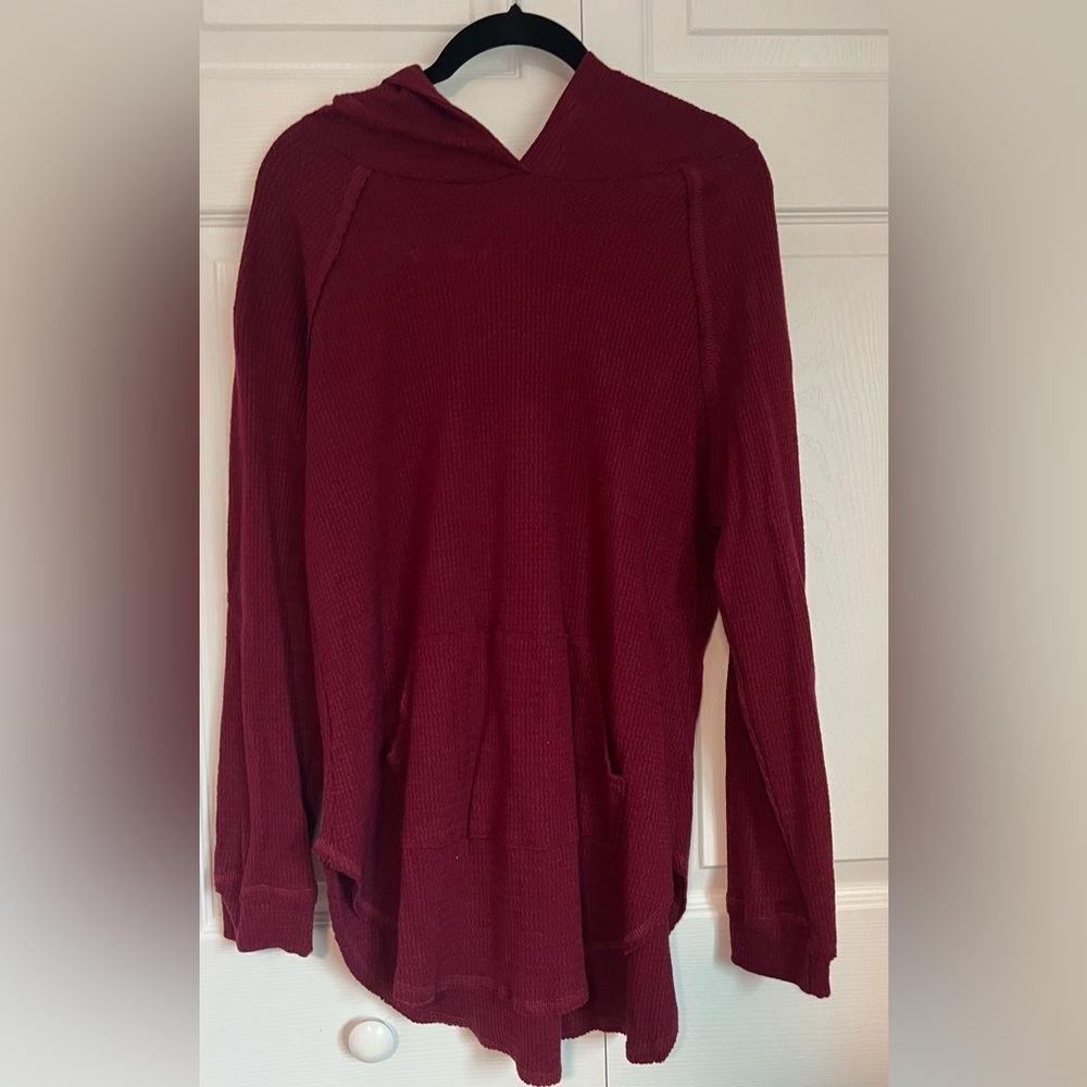 Jenny Boston Hooded Long Sleeve Sweater